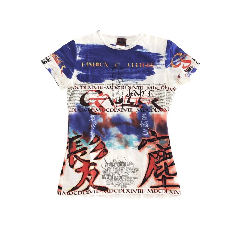 Vintage Gaultier Jeans mesh top